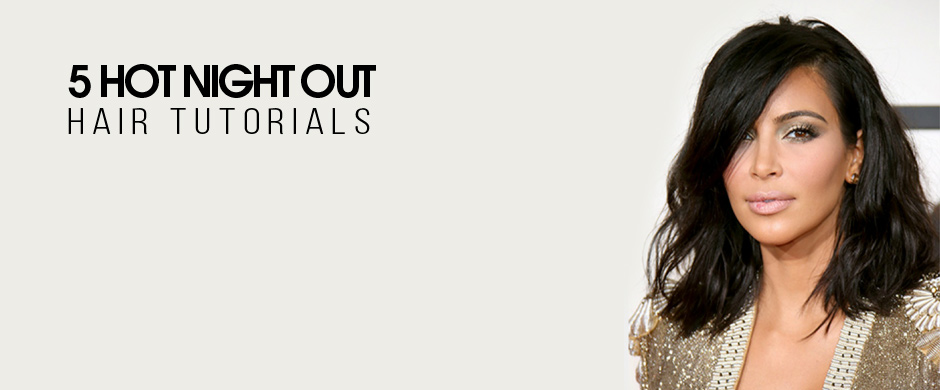 5 Hot Night-Out Hair Tutorials