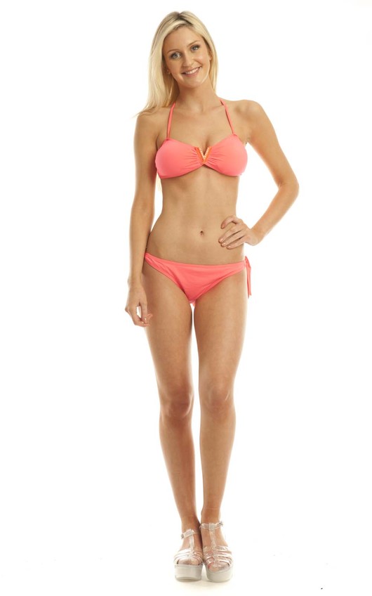 Bianca Neon Pink Bikini in Neon pink ikrush