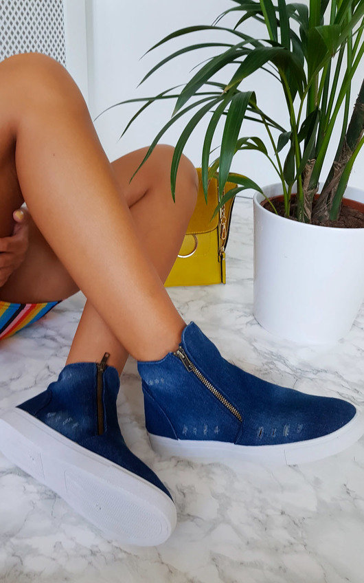 women's alexa side zip slip on sneaker