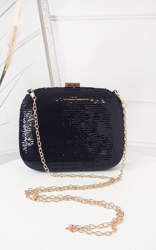 IKRUSH Womens Chlo Bee Embellished Envelope Clutch Bag BLUSH UK 1SZE