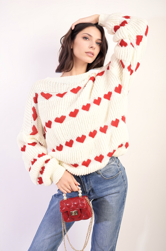 NKNIT♡ pattern KNIT NKNIT / ♡pattern KNIT