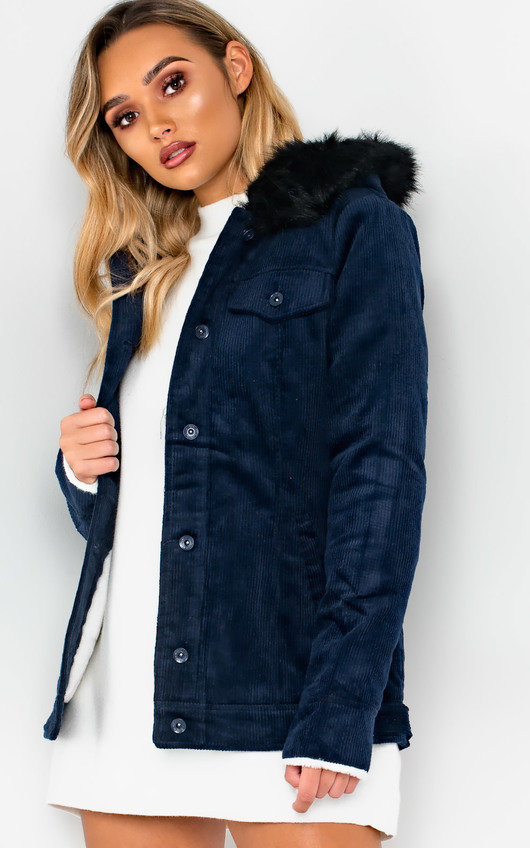 borg long line cord jacket