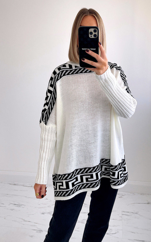 cream winter jumper