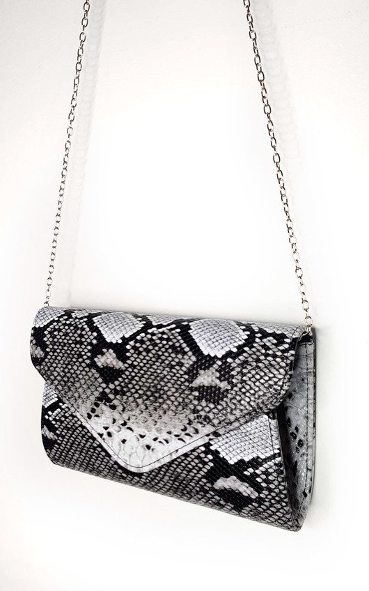 clutch snake print