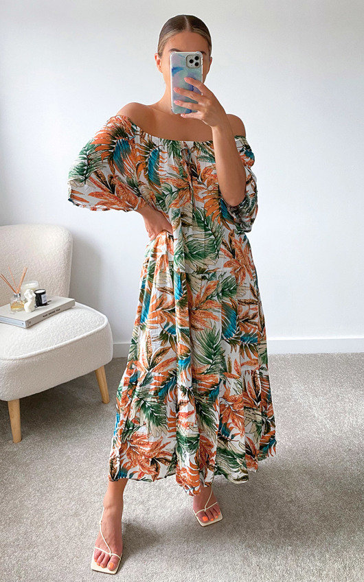 plus size yellow off the shoulder dress