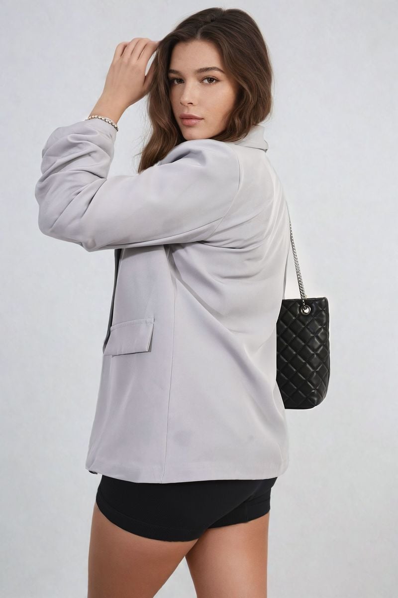 iKrush Sleeve Open Front Blazer Jacket With Front Pockets Blazer Regular - Picture 66 of 81