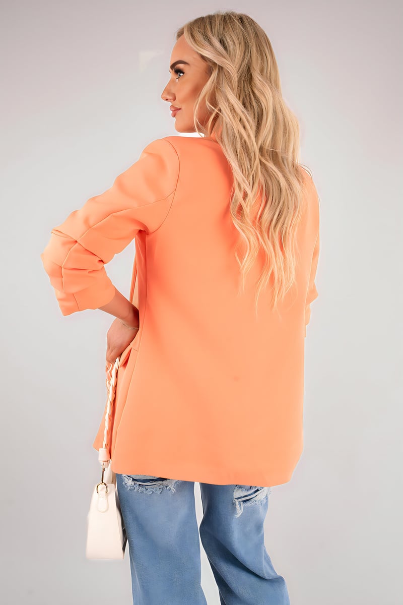 iKrush Sleeve Open Front Blazer Jacket With Front Pockets Blazer Regular - Picture 42 of 81